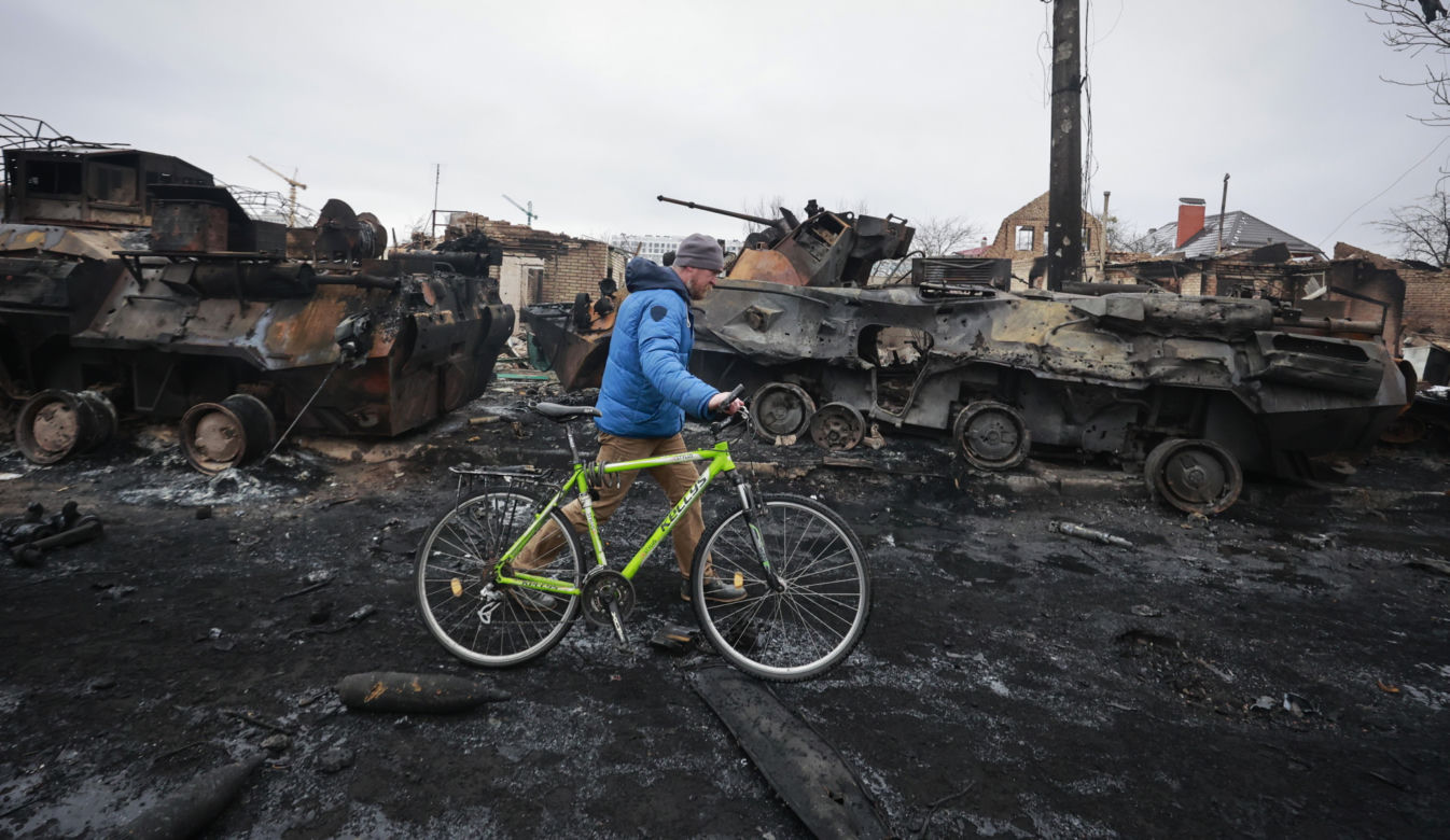 Wojna na Ukrainie - potężne wybuchy w Charkowie, ostrzał Kijowa