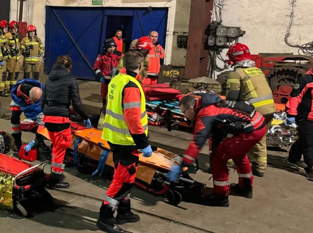 Wypadek w kopalni Mysłowice Wesoła