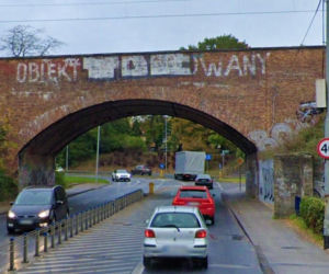 Wiadukt na ul. Wilczej przed remontem