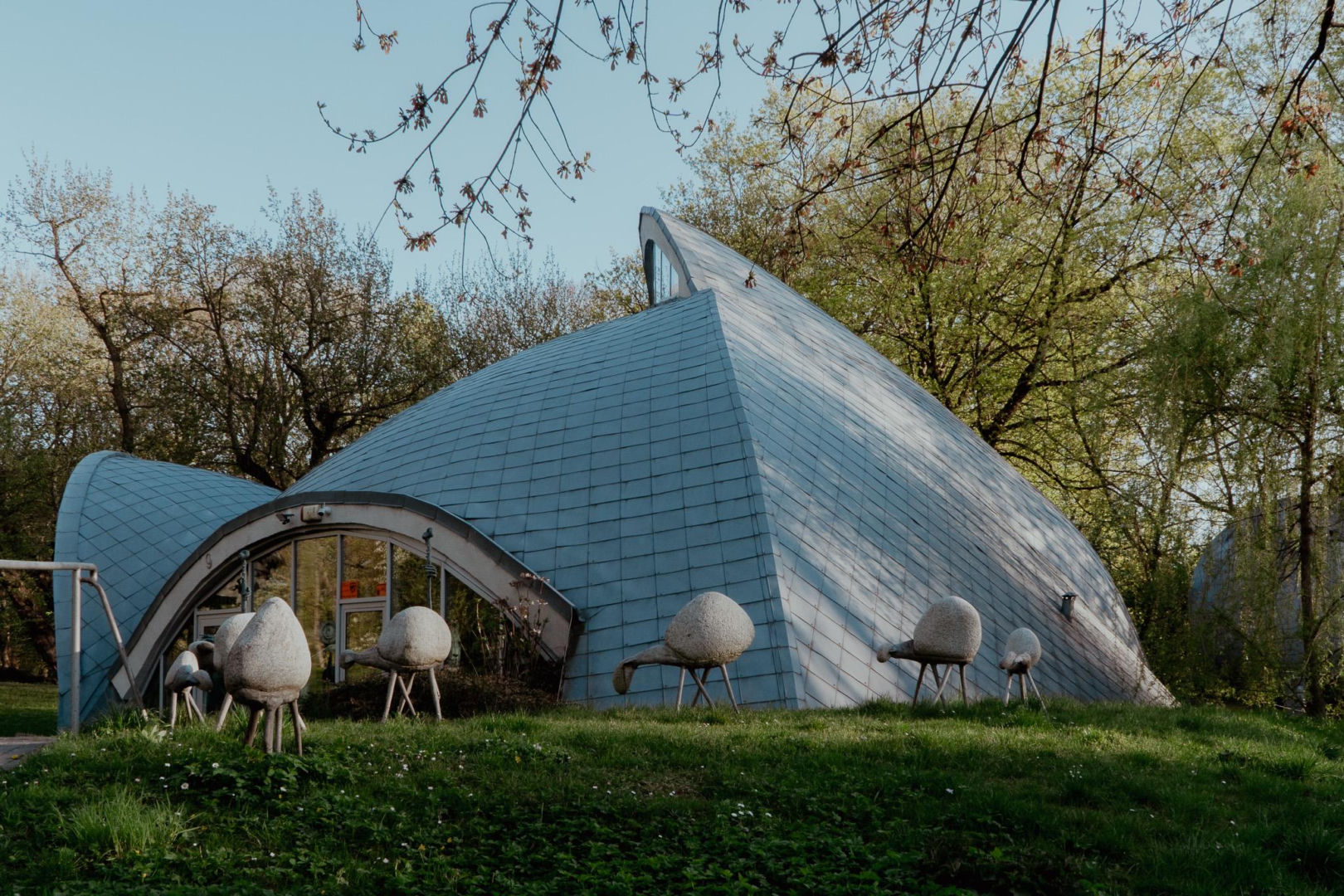 Pracownia Bronisława Chromego w Krakowie. Dawna muszla koncertowa