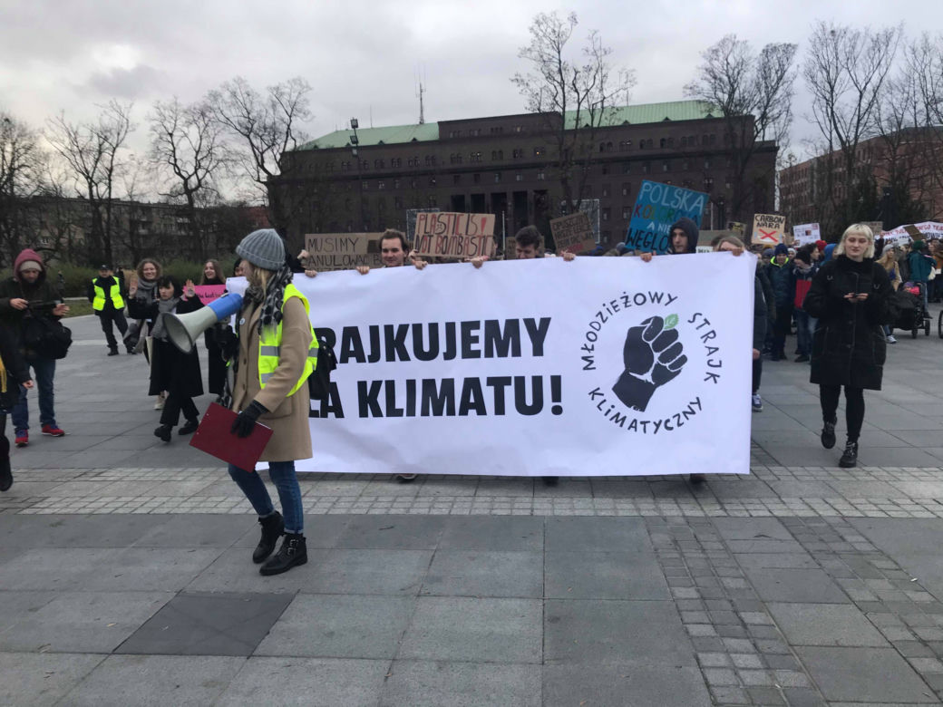 Manifestacja w obronie klimatu
