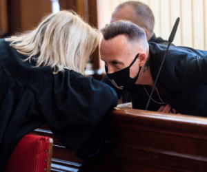 Adam Nergal Darski w sądzie