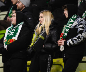 Lechia Gdańsk - Cracovia, zdjęcia kibiców z meczu 20. kolejki PKO BP Ekstraklasy