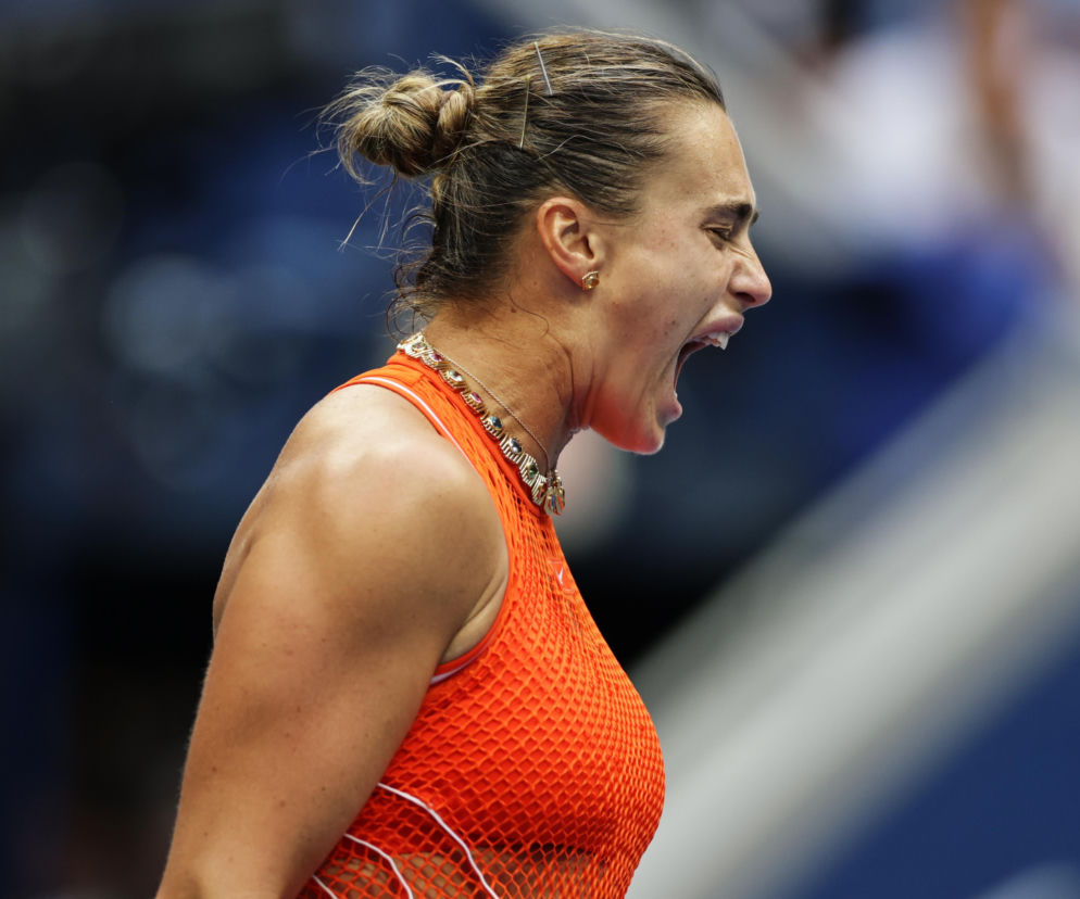 Krzycząca z frustracji tenisistka Aryna Sabalenka podczas finału US Open. O jej zachowaniu przeczytasz na SE Supersport.