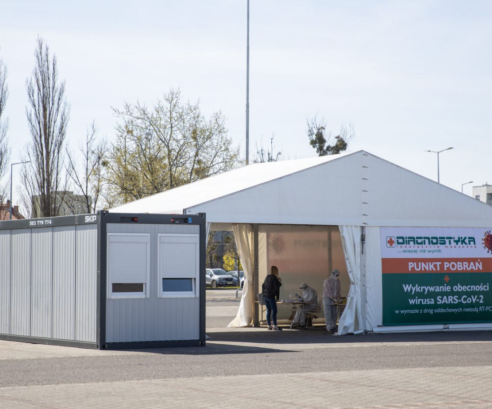 Punkt pobrań odpłatnych testów na koronawirus