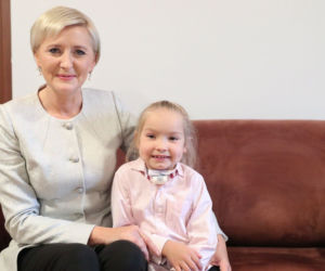 Agata Duda wśród chorych dzieci. Wzruszające zdjęcia pierwszej damy [ZOBACZ]