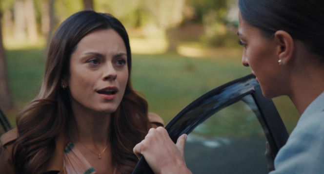 M jak miłość odc. 1915. Anka Sokołowska (Katarzyna Russ), Kasia (Paulina Lasota)