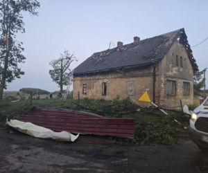 Trąba powietrzna na Opolszczyźnie