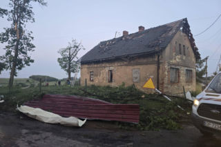 Trąba powietrzna na Opolszczyźnie