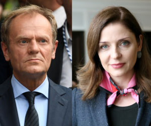 Donald Tusk Joanna Mucha