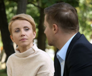 Barwy szczęścia odc. 1404. Marcel (Kamil Maćkowiak), Marta Walawska (Katarzyna Zielińska)