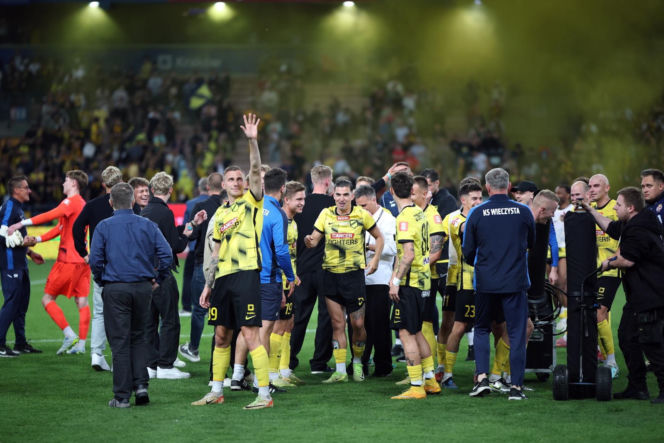 Wieczysta Kraków w ekstraklasie. Historyczny awans po barażach