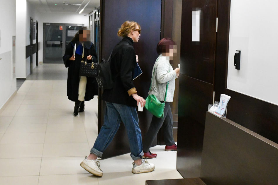 Roma Gąsiorowska w sądzie