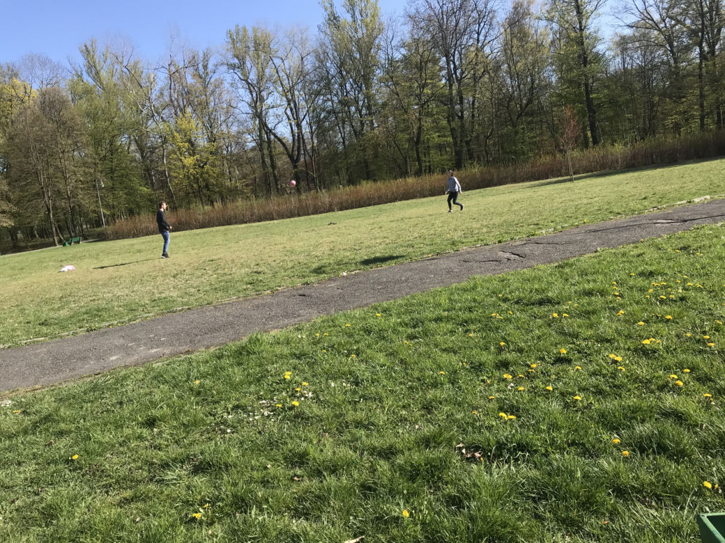 Katowice: Tłumy w Parku Kościuszki. Mieszkańcy ruszyli na spacery