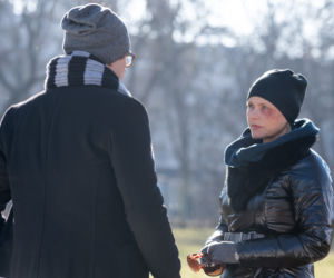 Na Wspólnej odc. 2887. Ilona Zdybicka (Anna Samusionek), Maks (Adam Fidusiewicz)