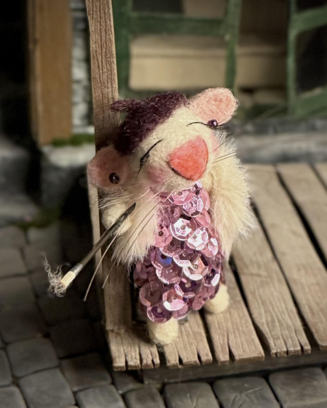 Filcowe myszki Joanny. Marka "Wyszło z norki"