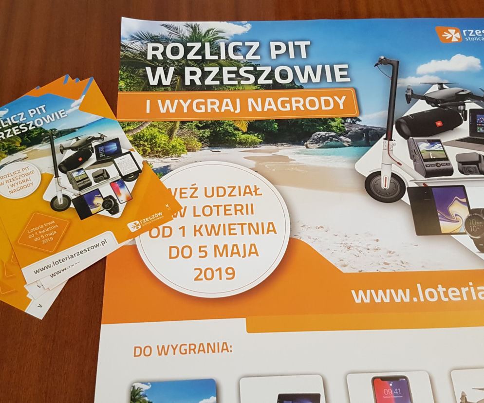 Rozlicz PIT w Rzeszowie, zgarnij nagrody!