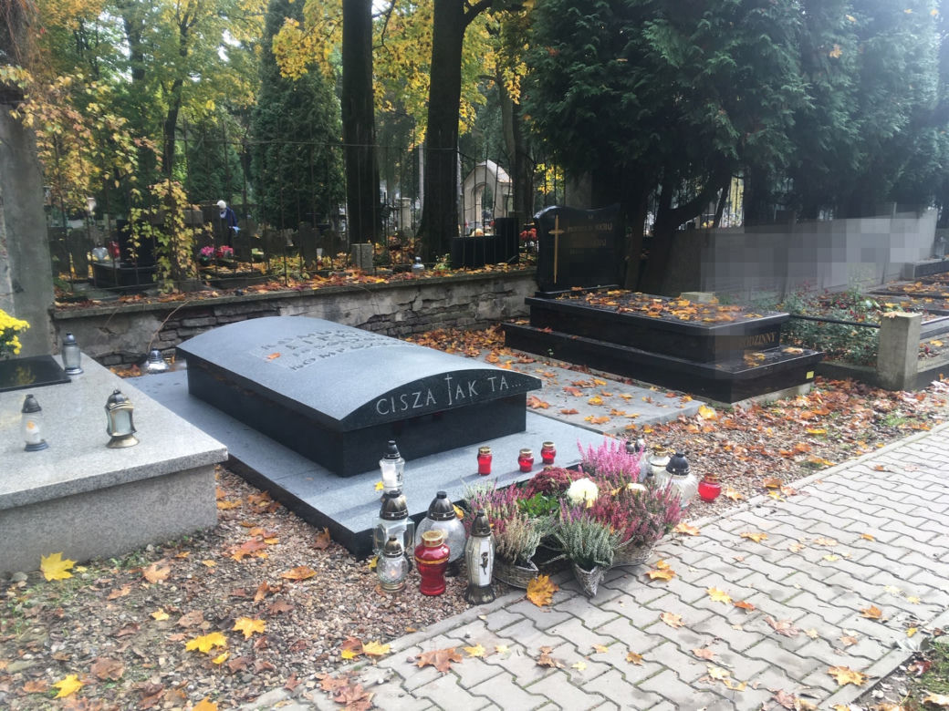 Grób Romualda Lipki