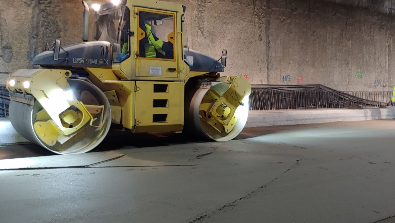 Nowe zdjęcia tunelu POW na Ursynowie