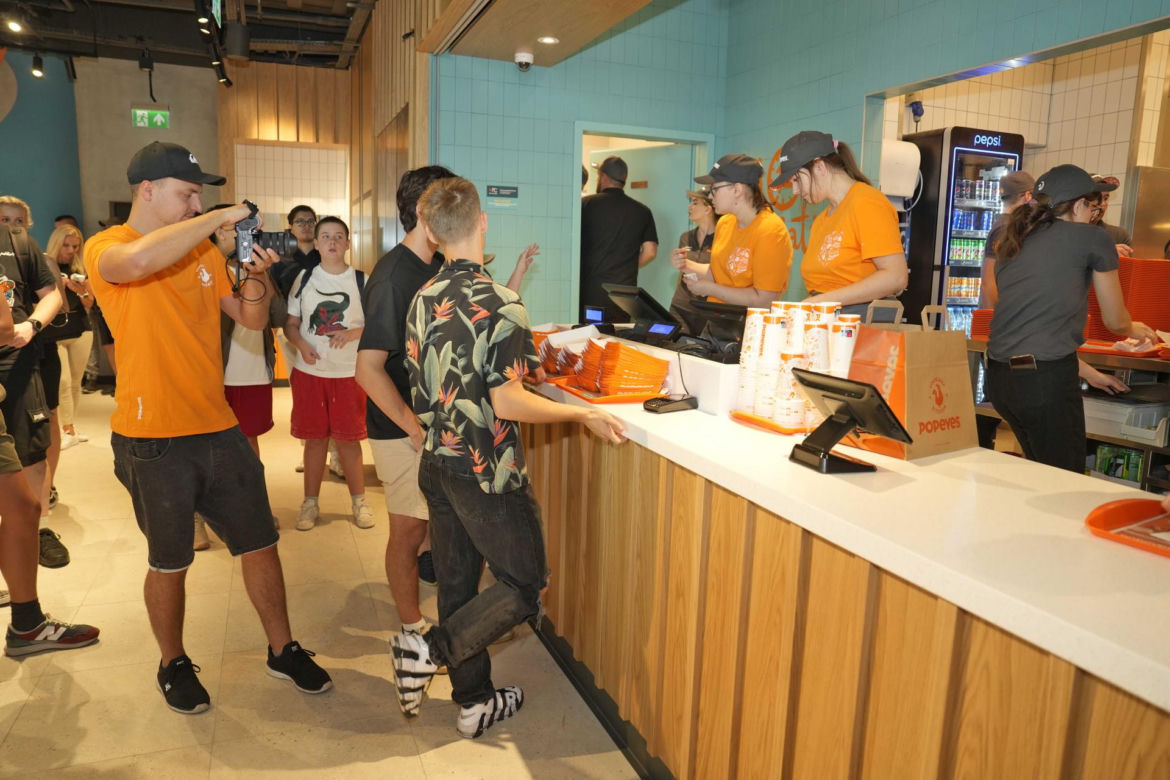 Popeyes w Warszawie otwarty