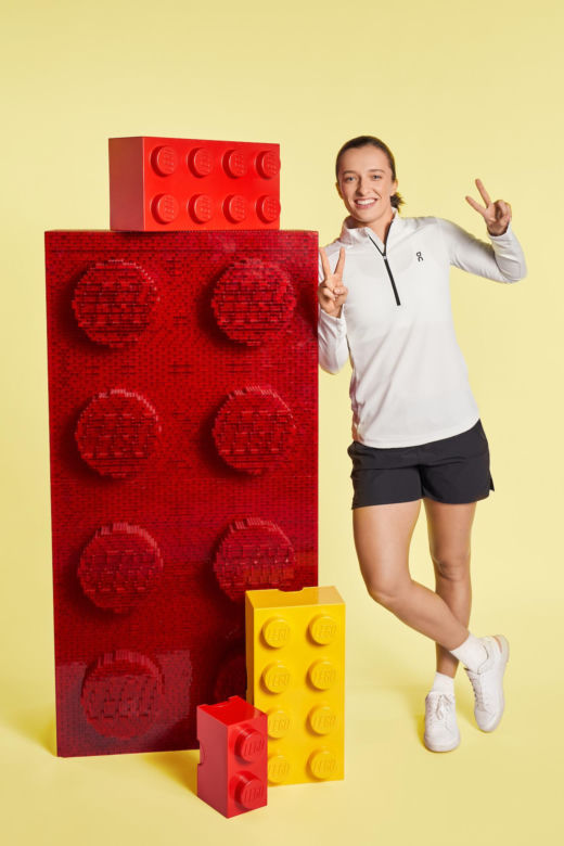 Iga Świątek została ambasadorką LEGO w Polsce