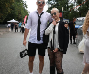 Fani przed koncertem Pitbulla