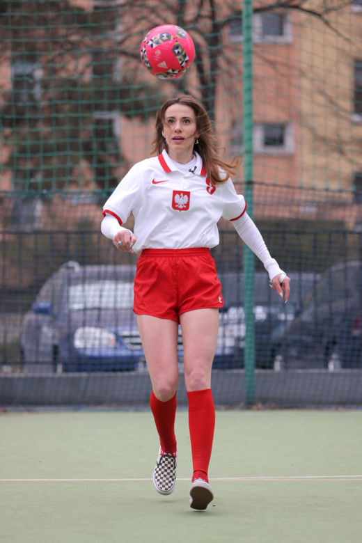 Marianna Schreiber robi z piką cuda na boisku