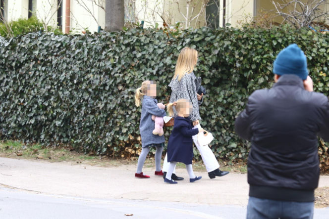 Kasia Tusk z córkami z koszyczkiem przyjechali do Donalda