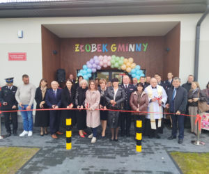Otwarcie pierwszego publicznego Żłobka Gminnego w Wiśniewie. Z placówki korzysta ok. 30 dzieci
