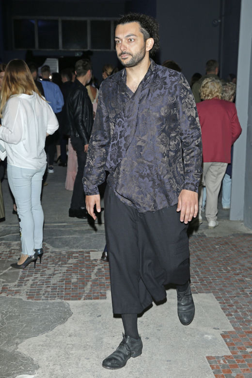 Riad Haidar z dziećmi