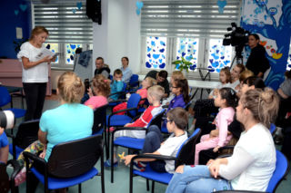 Katowice: W Górnośląskim Centrum Zdrowia Dziecka powstała wyjątkowa biblioteka [ZDJĘCIA, AUDIO]