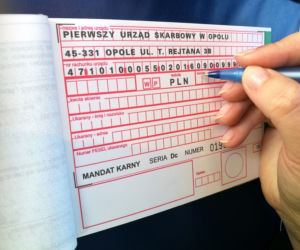 Działania policji ruch prawostronny w Szczecinie