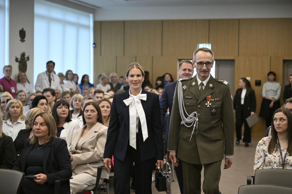 Marta Nawrocka nazwała pielęgniarki aniołami