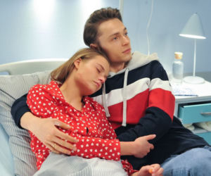 Barwy szczęścia, odc. 2020. Julita (Katarzyna Sawczuk), Józek (Patryk Pniewski)