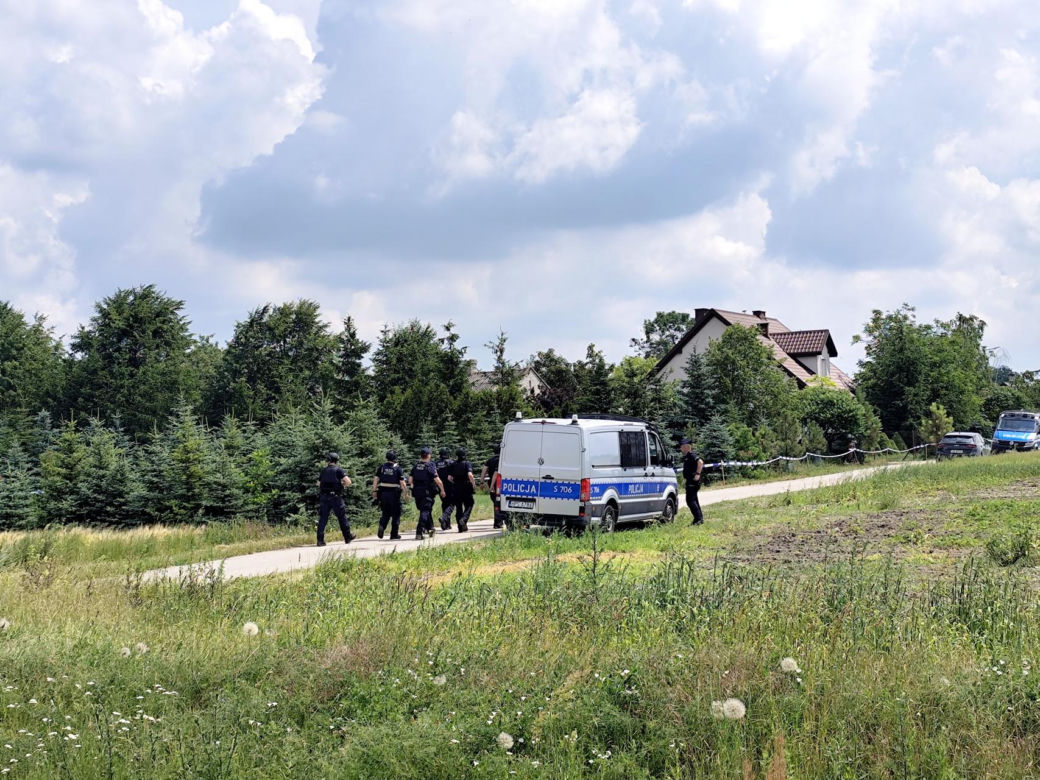 Zatrzymanie Dariusza R. po zbrodni w Mierzawie