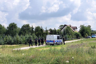 Zatrzymanie Dariusza R. po zbrodni w Mierzawie