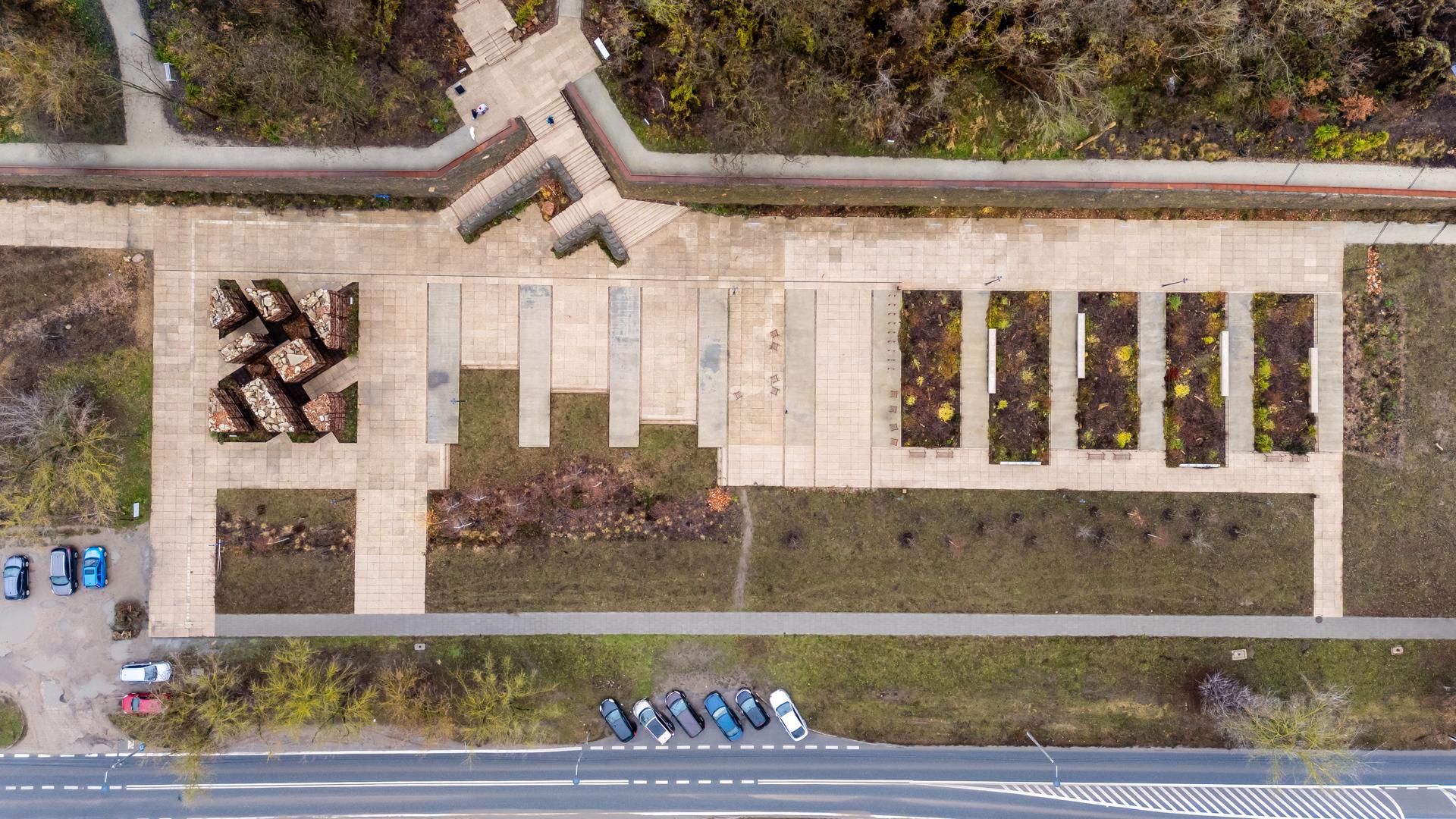 Park Akcji "Burza" w jesiennej odsłonie