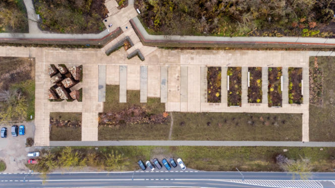 Park Akcji "Burza" w jesiennej odsłonie