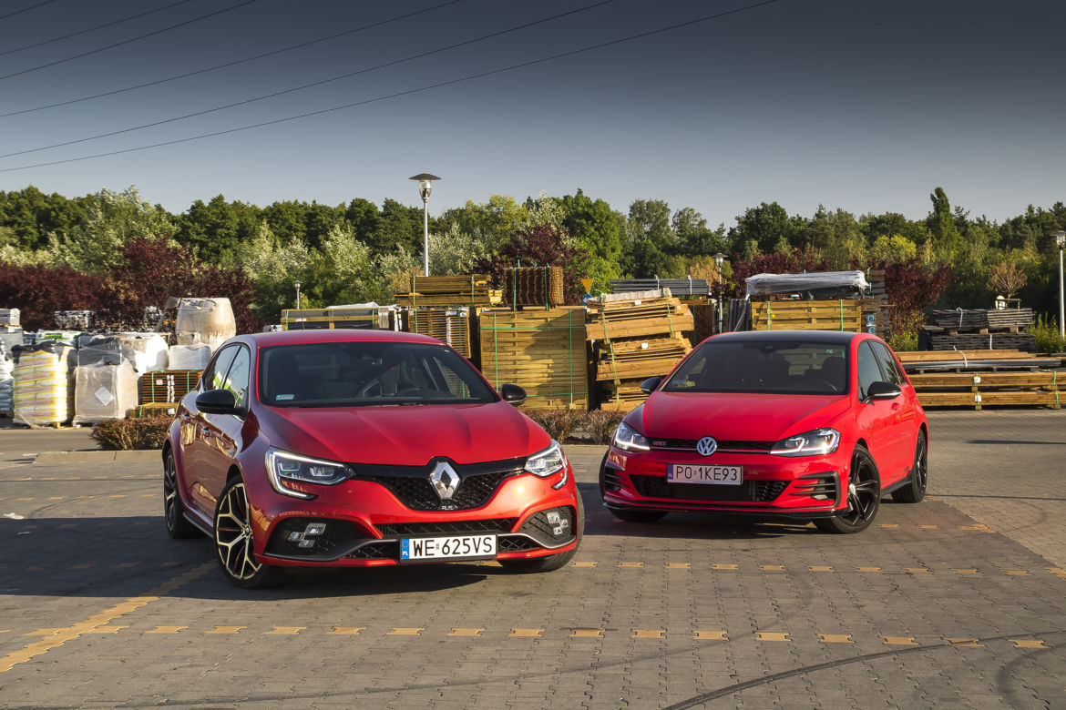 Renault Megane R.S. Trophy 1.8 TCe 300 KM EDC vs. Volkswagen Golf GTI TCR 2.0 TSI 290 KM DSG7