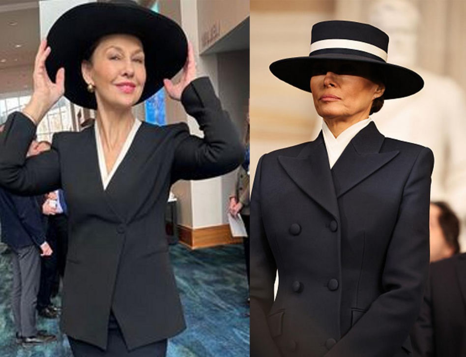 Anna Popek niczym Melania Trump