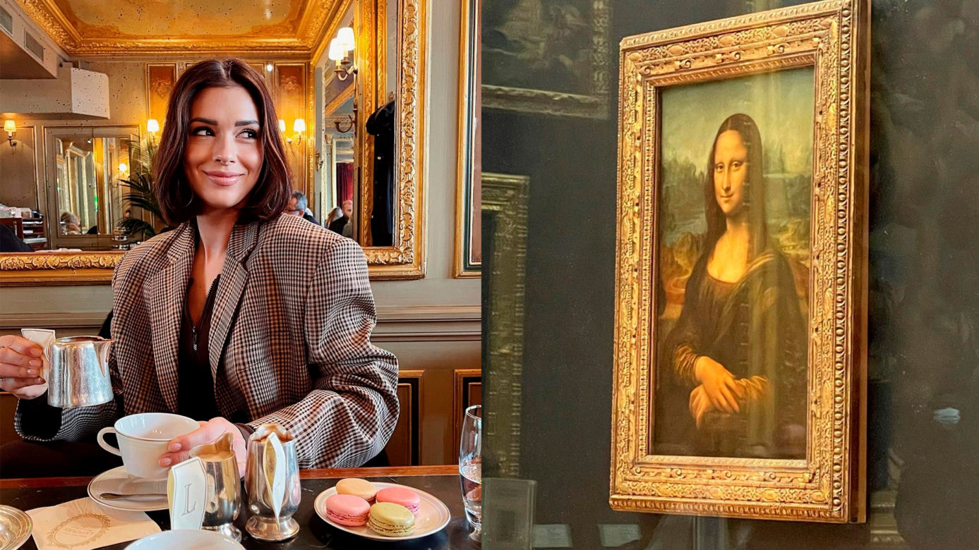 Klaudia Halejcio w Paryżu