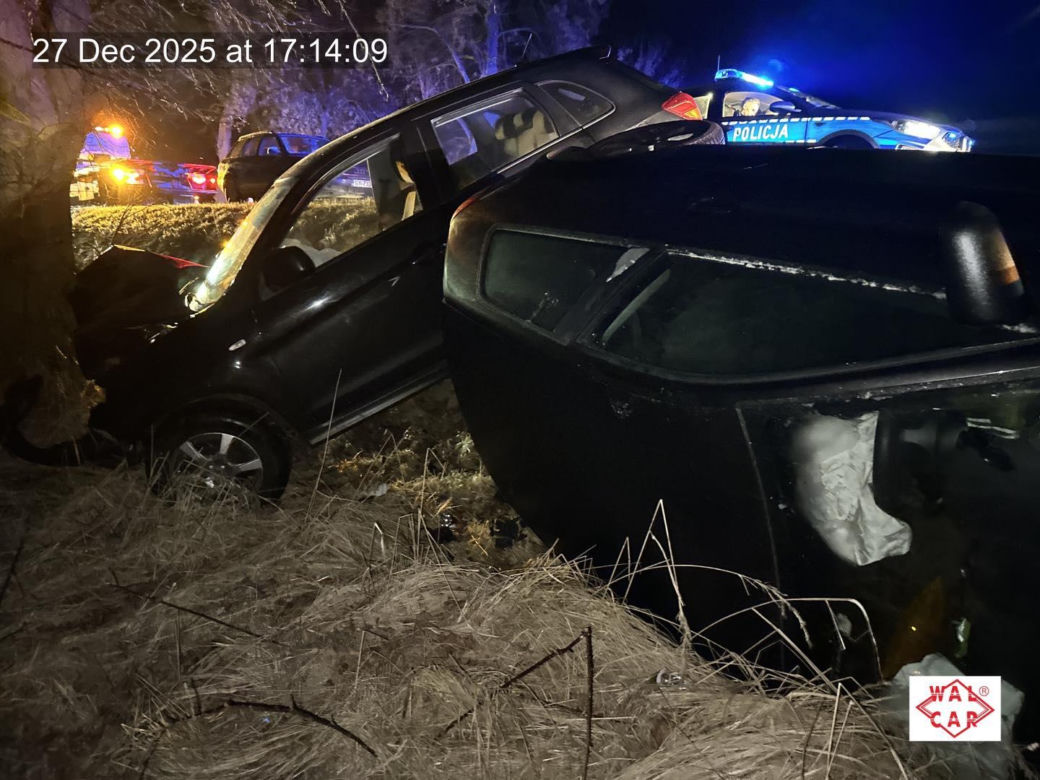Wypadek w powiecie kłobuckim