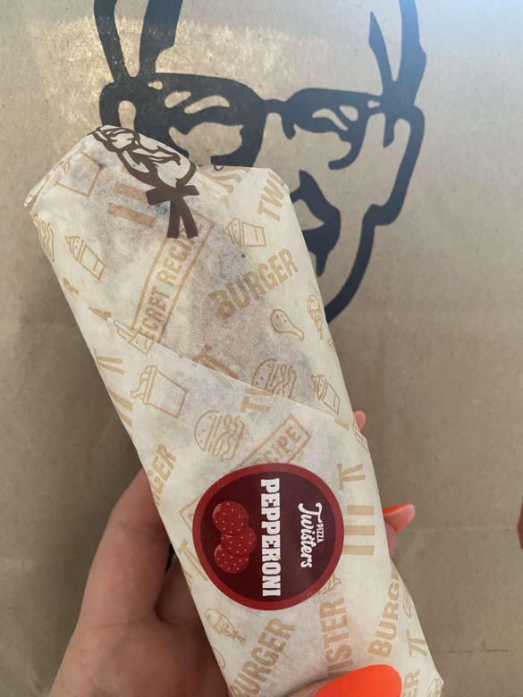 Pizza Twisters w KFC