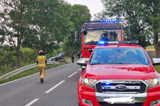 Wypadek na DK78 w Kliszowie. Trzylatek walczył o życie, pięć osób w szpitalu