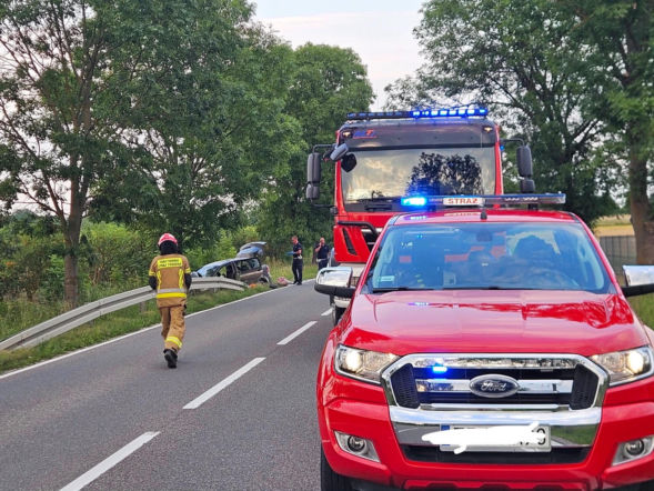 Wypadek na DK78 w Kliszowie. Trzylatek walczył o życie, pięć osób w szpitalu