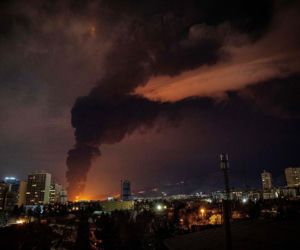 Czarny deszcz spadł w Iranie! Słońce zniknęło