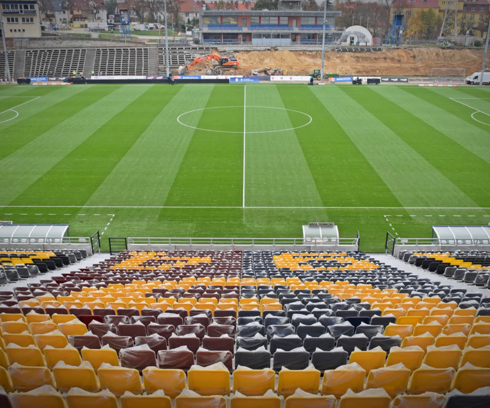 Budowa stadionu w Szczecinie - listopad 2020