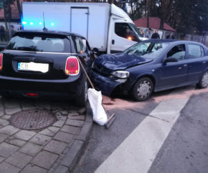 Poranny wypadek na Glinkach w Bydgoszczy [ZDJĘCIA] 