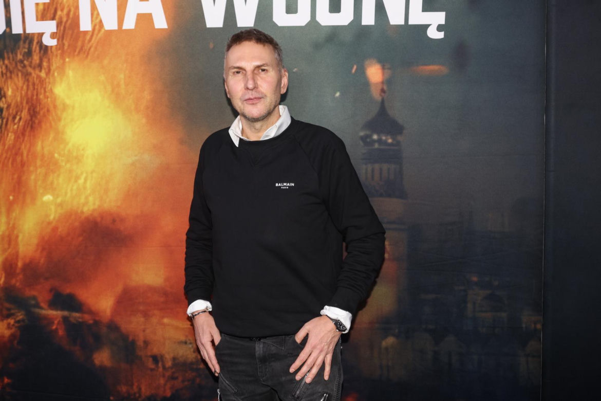 Krzysztof Gojdź na premierze filmu "Putin"