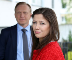 Barwy szczęścia odcinek 1492. Szczepan (Arkadiusz Janiczek), Klaudia (Anna Grycewicz)